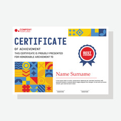 modern certificate template
