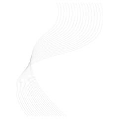 Fototapeta premium Abstract Wavy Line