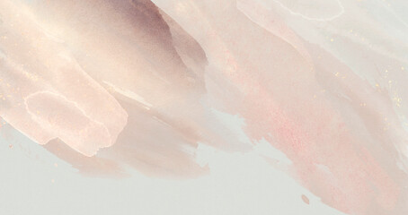 stylish watercolor brushstrokes delicate paints with texture