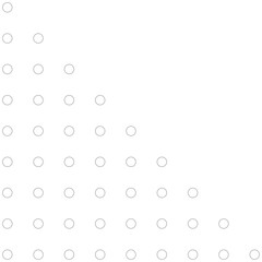 Minimalist Dotted Shape