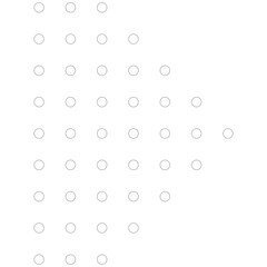 Minimalist Dotted Shape