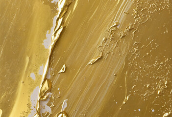 Gold watercolor texture paint stain abstract illustration