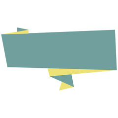 Ribbon Banner Elemen
