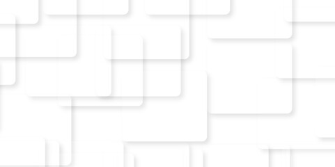 Abstract retro pattern seamless light white geometric square and line vector background. White and gray geometric square technology seamless white banner concept for business and presentation purpose.