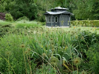 gazebo in the garden