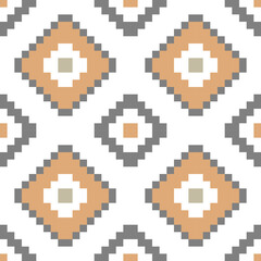 seamless geometric pattern, seamless pixel pattern