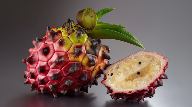 Close-up of a fresh fruit on a table