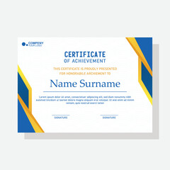 modern certificate template
