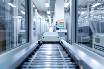 Automated microchip manufacturing line