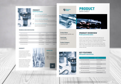 Product Data Sheet Template 