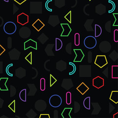 geometric shapes background design