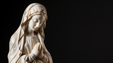 statue of the Virgin Mary - obrazy, fototapety, plakaty
