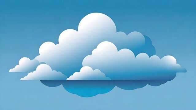 blue sky and clouds