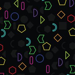geometric shapes background design