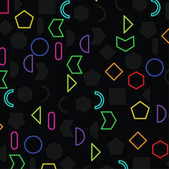 geometric shapes background design