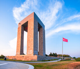 Çanakkale Martyrs' Monument. Canakkale, Turkey.	