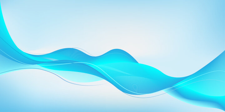 Abstract Gradient blue. For vector art design with a web banner background
