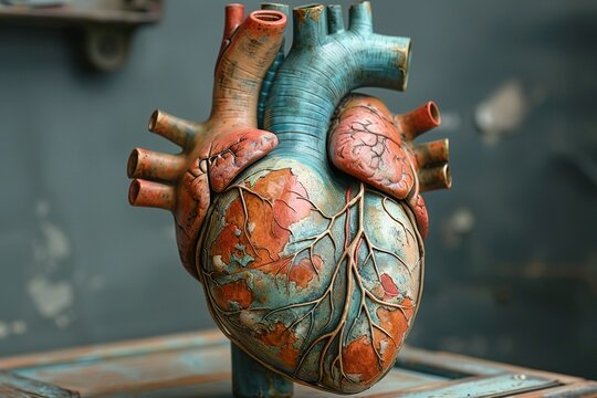 Human Respiratory System heart Anatomy in human full body