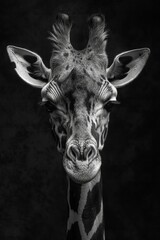 Obraz premium Giraffe Portrait
