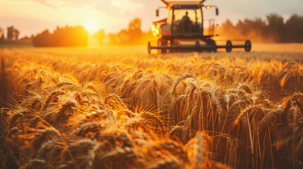wheat harvest season