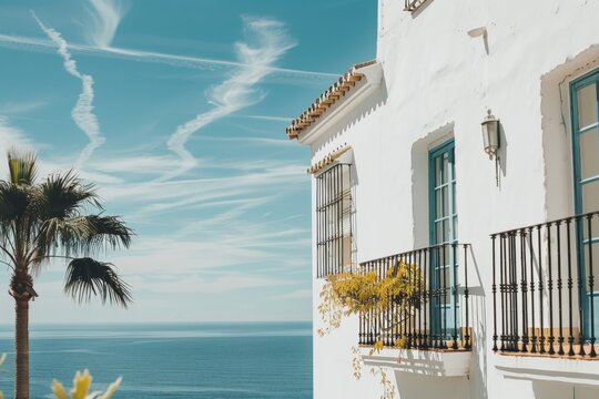 Marbella House Elevated with Minimalist Mediterranean Style