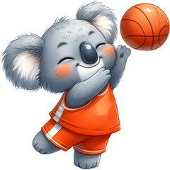 basketball player koala