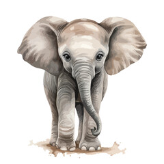 Baby Safari Elephant Clipart 