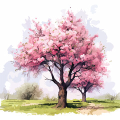 Blossom Apple Trees Clipart 