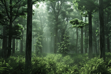 Forest layout, Generative AI