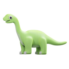 brachiosaurus 3d illustration