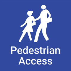 pedestrian access vector 
