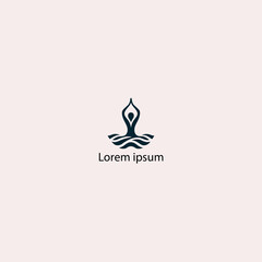 yoga logo with white background