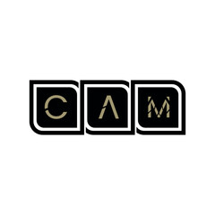 CAM Creative logo And Icon Design