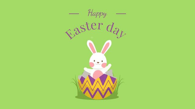 Easter rabbit, easter Bunny. 