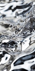 liquid silver metal for background