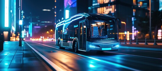 buses run on urban roads