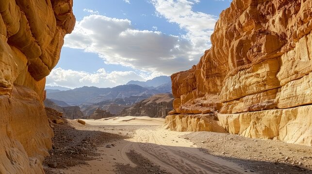 National Timna Park, located 25 km north of Eilat, Israel.