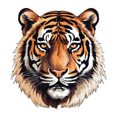 Tiger Clipart clipart isolated on white background