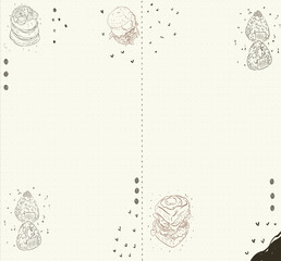 Obraz premium Illustration vector to do list template notebook noe sticky