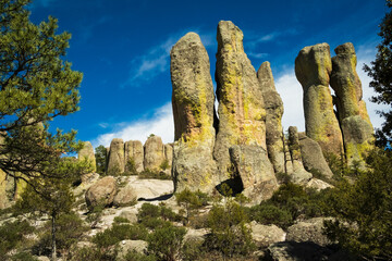 Mexico Chihuahua Creel Monk stone valley natural landmark landscape travel destination view