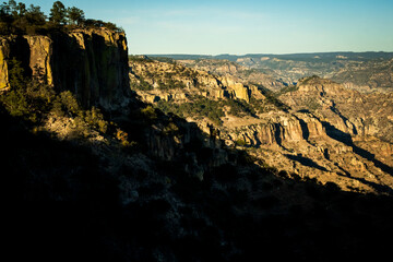 Copper Canyon Mexican Mountains Skyline Mexico Chihuahua Sierra Madre Occidental
