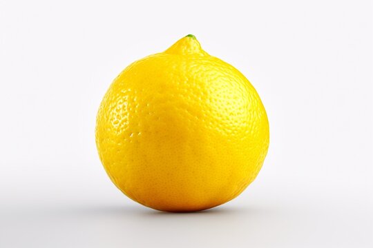 a close up of a lemon