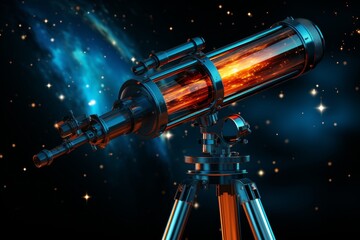 science and technology and astronomy concept - obrazy, fototapety, plakaty