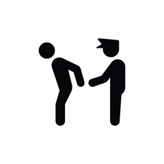 Police Arrest Criminal Handcuffs icon