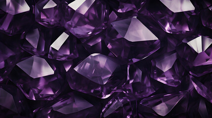 A bunch of purple diamonds are shown in this image, with a texture background of purple and pink...