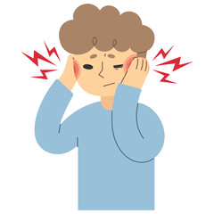 Earache 2 cute, png illustration.
