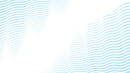 Blue wave stripes line abstract background vector image	
