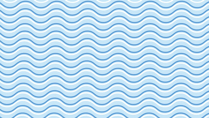 Blue wave stripes line abstract background vector image	
