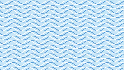 Blue wave stripes line abstract background vector image	
