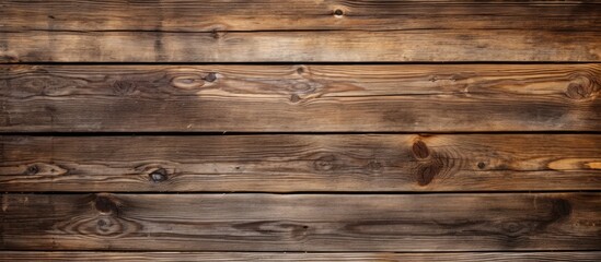 Close-up of wooden wall with numerous planks - Powered by Adobe